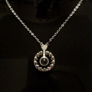 SS925 Global I Love You Necklace  In 100 Different Languages